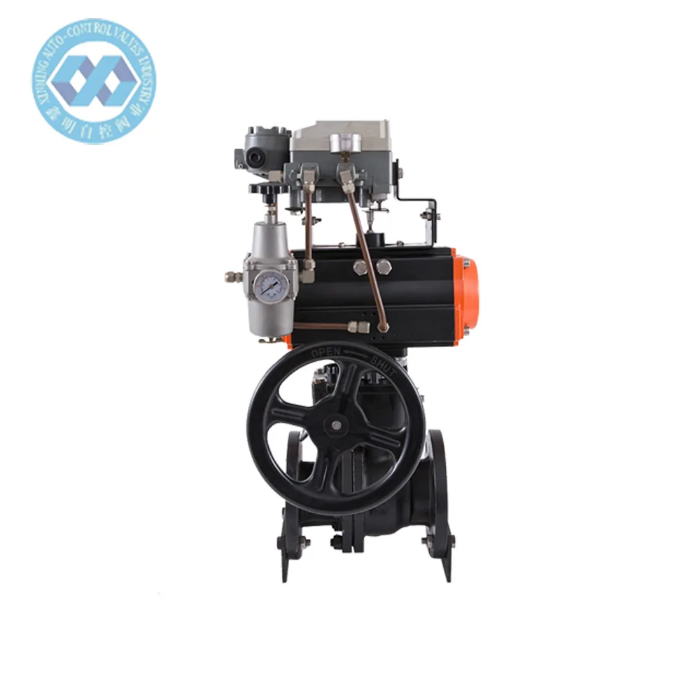 China Flow Control Valve With Metso Neles Ne724 Ne726 Valve Positioner