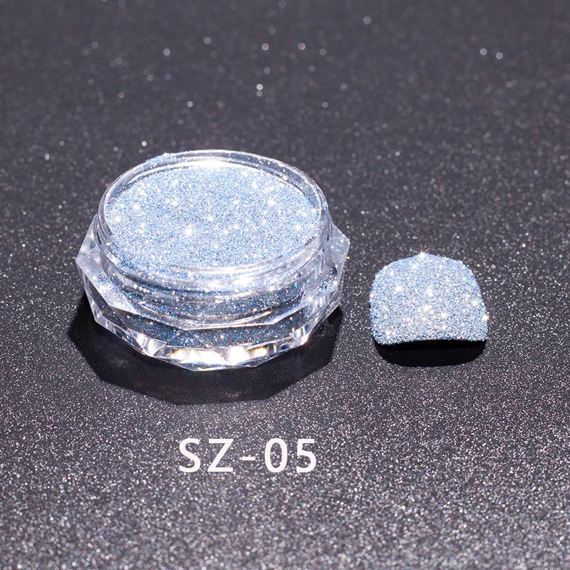 Wholesale Bulk Price Reflective Glitter Nails Art Glitter Nail Polish Glitter