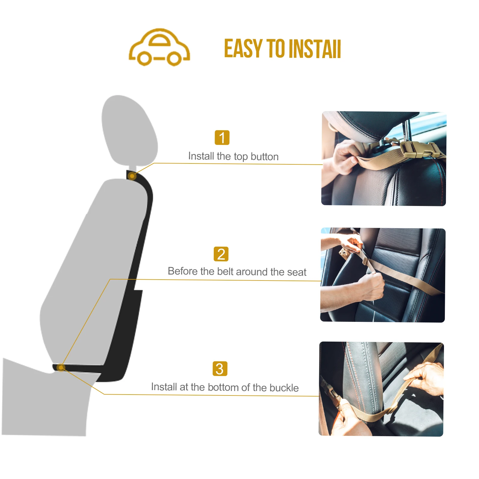 1TG Tactical MOLLE Panel Cover Protector Universal Car Seat Panel Storage Organizer for Vehicles Trucks Modular Storage Display