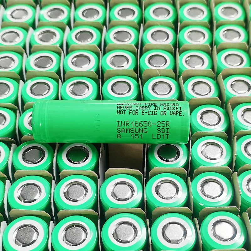18650 20A High Discharge Rechargeable Lithium-Ion Battery INR18650-25R 2500mAh 3.7V 18650 Battery For Remote Control Airplane