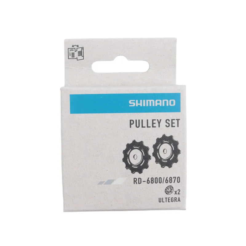 Shimano Ultegra 6800 6870 Rear Derailleur Pulley Set 11 Speed Bicycle Rear Derailleur Guide Wheel With Box Original 1pcs