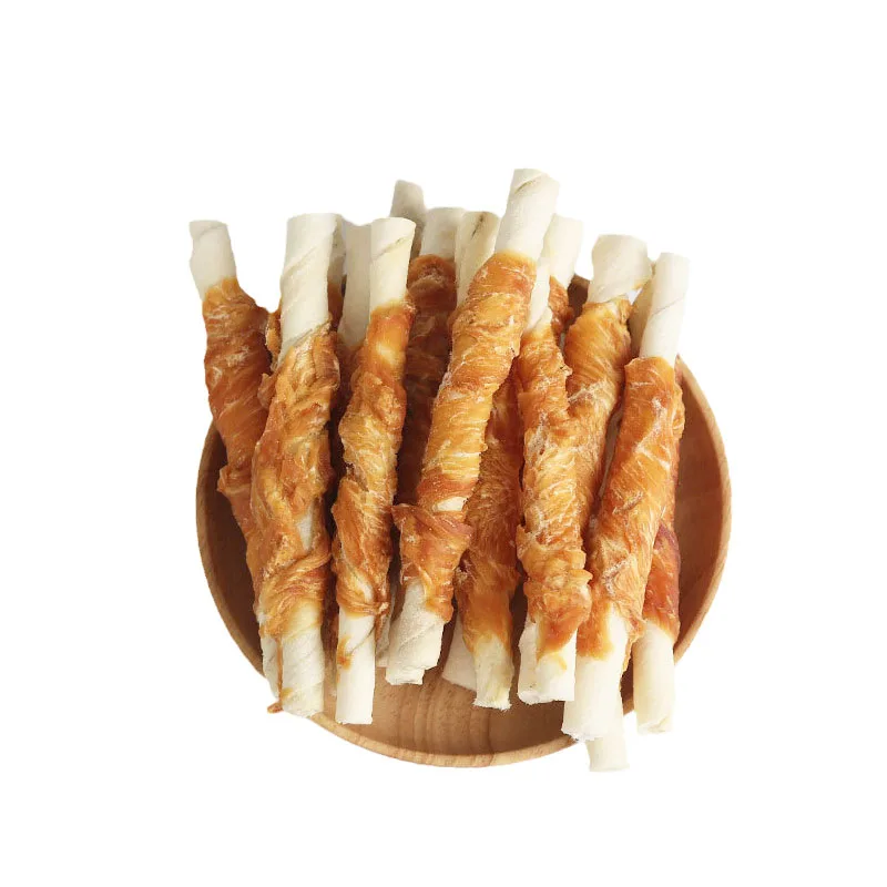 Dog Chew Toys Chicken Food Treats Dogs Bones for Puppy Non-toxic Dog Molar Teeth Clean Sticks Non-toxic Pet Molar Toy Wholesale