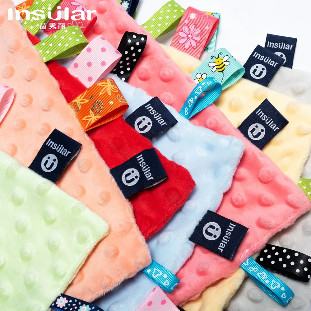 Wholesale Price Newborn Baby Soothing Towels Soild Color