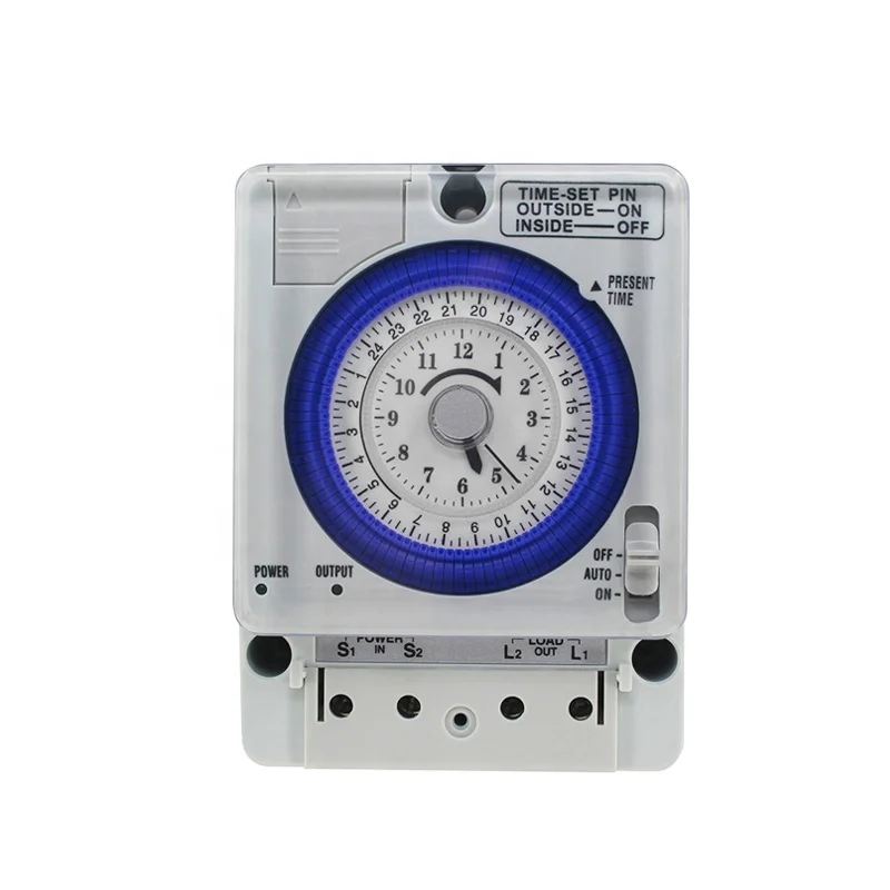 Good Quality 220V 230V 24 hour Mechanical Automatic Programmable Control Timer ON OFF Switch TB388