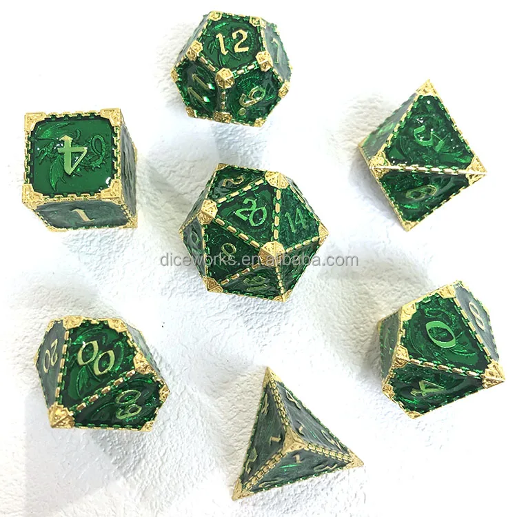 Металлические игральные кости
