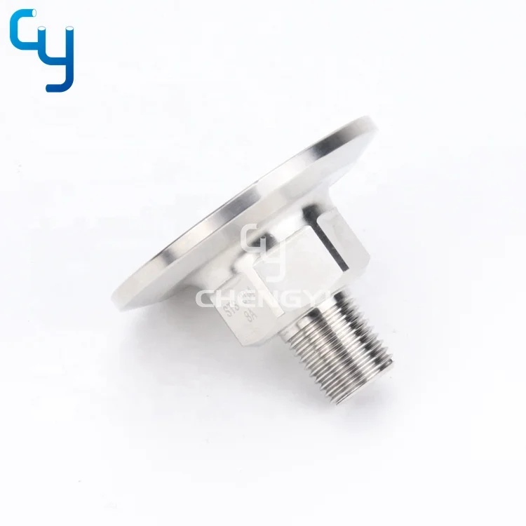 Stainless steel 304/316 sanitary pipe fittings clamped male adapter / adaptor