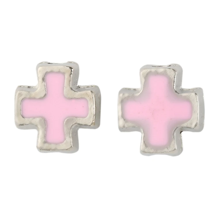 Wholesale Fashion Beads Rosary Mini cross Charm Beads Rosary Center