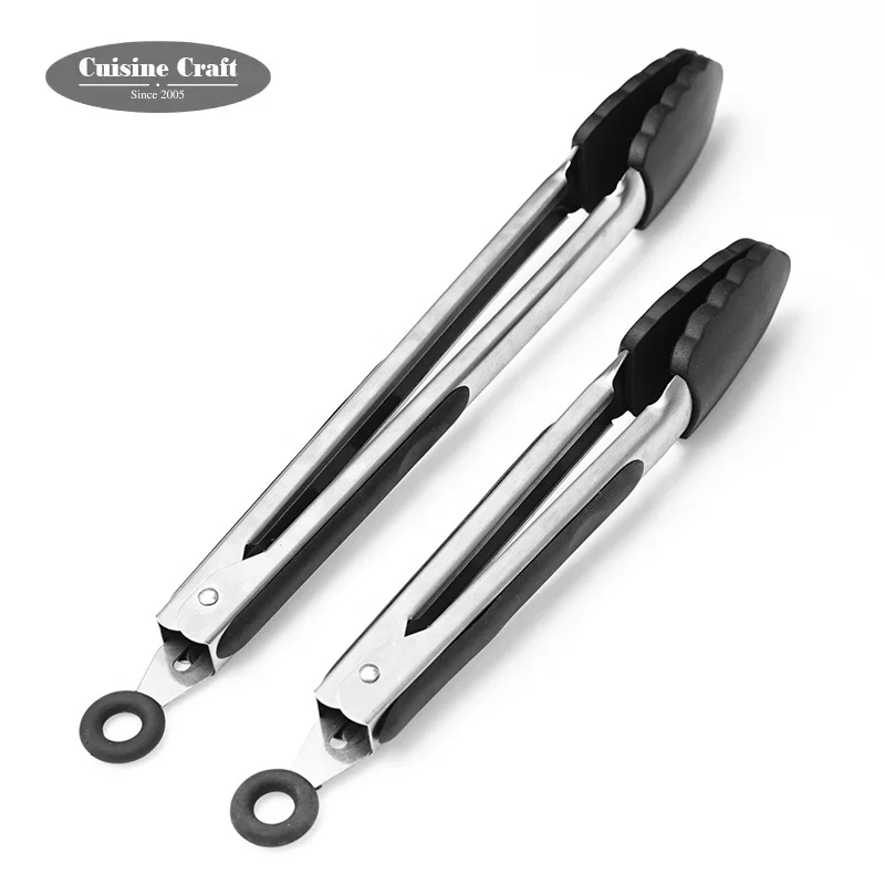 High Quality Kitchen Accessories Silicone Food Tongs Bbq Serving Tong for Grill Buffet
