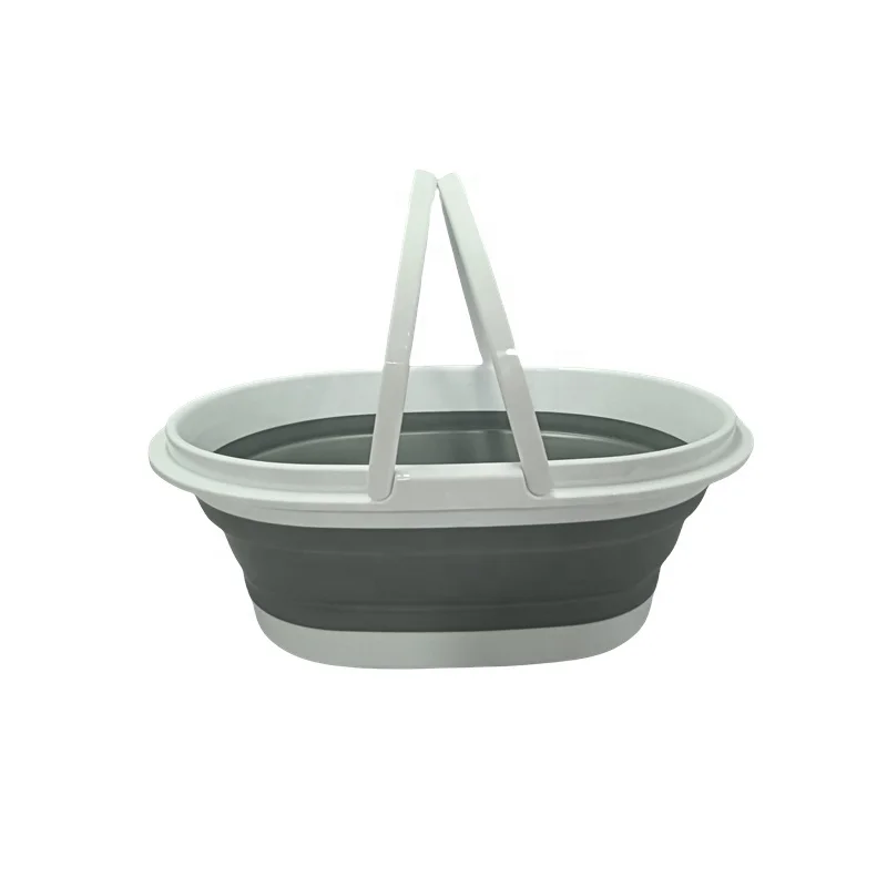 Hot Selling Professional Household Collapsible Mop Bucket with Handle Space-Saving Folding Water Container