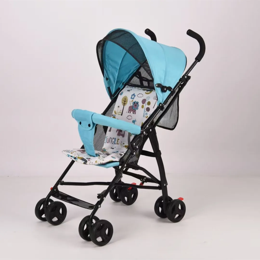Manufacturer Wholesale Folding Light Weight 360 Degree Rotate Wheels Easy Carry  Umbrella Baby Stroller
