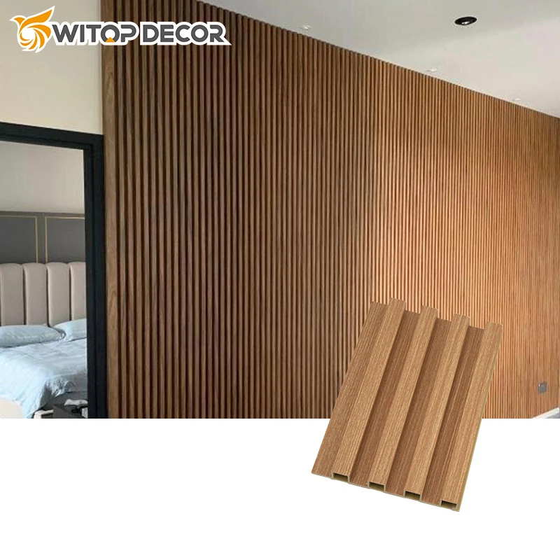 Waterproof Indoor Decoration Wpc Cladding Wall Panel Boards