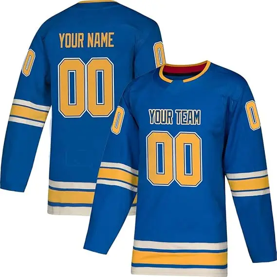 2024 ealer stitched ice  hockey jersey uniform sets men ice hockey jerseys custom design