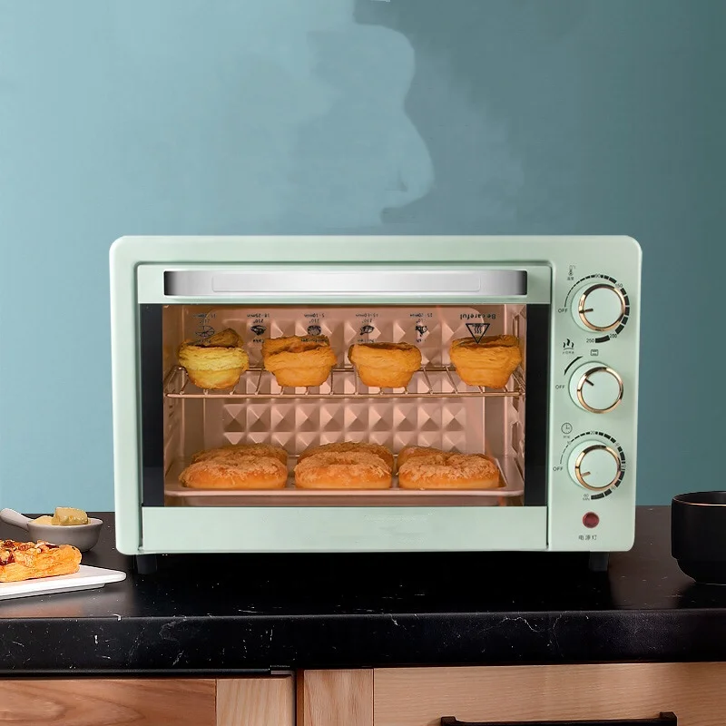 Multi-purpose Home Electric stainless steel Capacity 22L Baking Ovens automatic Breakfast Machine Toaster Oven