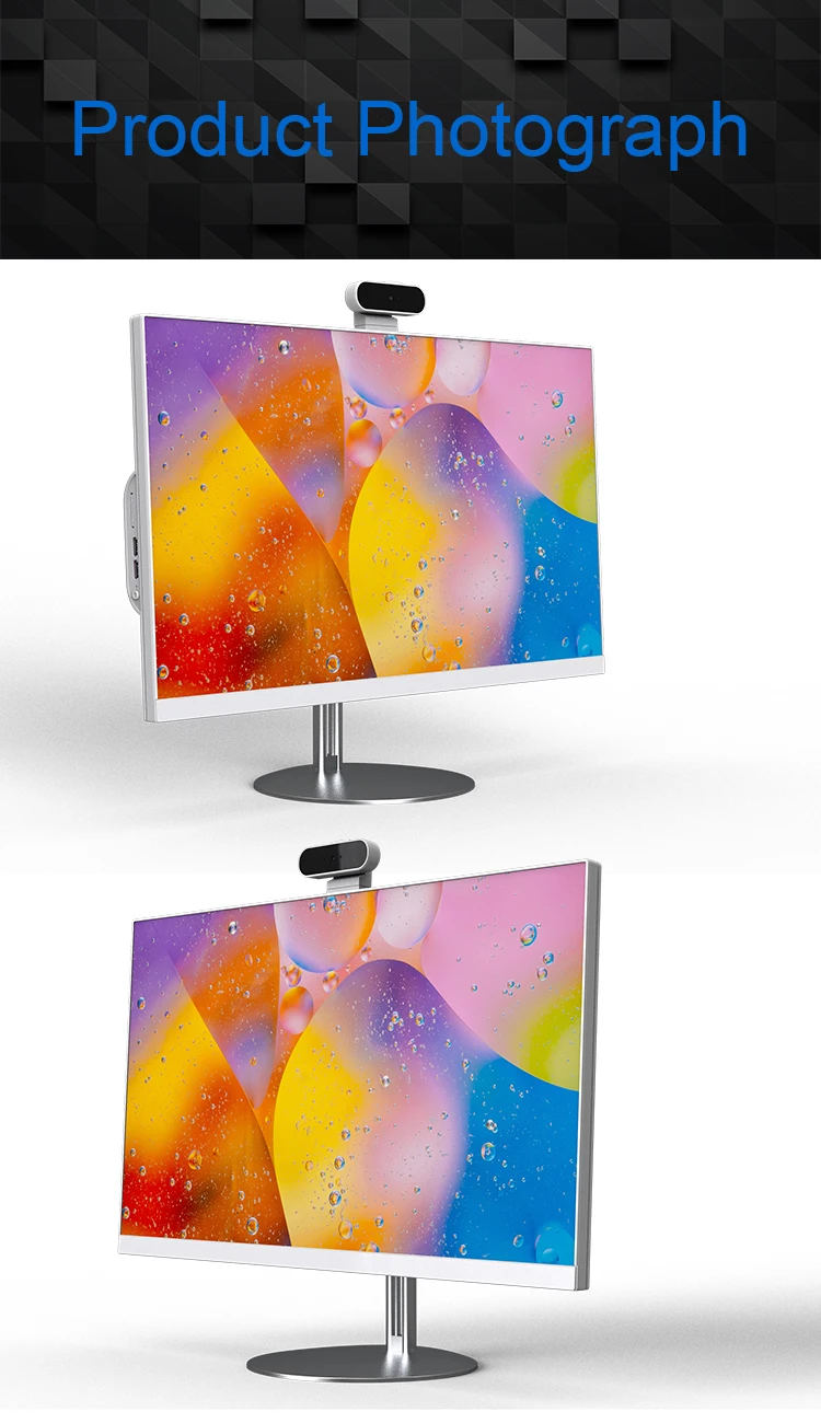 Hot Sale 24 27 32 34 Inch High Quality Built-In Battery Desktop Monoblock Full High-Definition