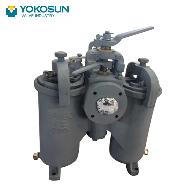 JIS F7208 DUPLEX  OIL STRAINER 5K/10K