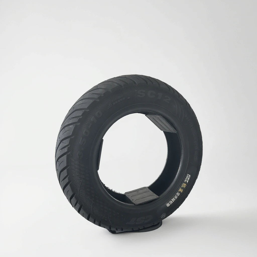 High Quality CST CM-SC12 Semi-hot melt Motorcycle Electric Scooter Tubeless Tyre 3.50-10 Wet ground anti-slip Tire