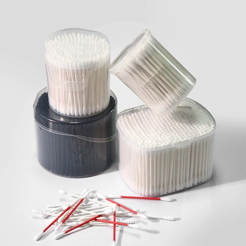 Best Selling Soft Nose Wooden Buds Baby Bamboo Stick Bud Ear Pick Cotton Swab