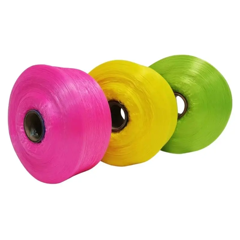 FDY  Eco Friendly Color 100% Polypropylene Yarn for Webbing