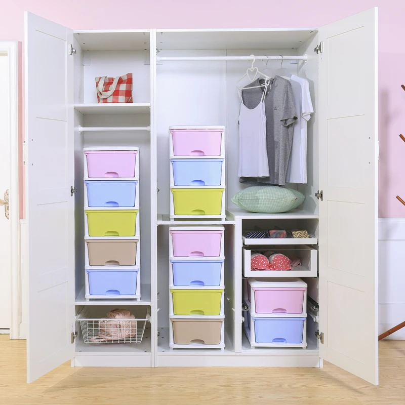 Factory direct selling storage drawer multilayer cheap plastic plastics storage cabinet drawers