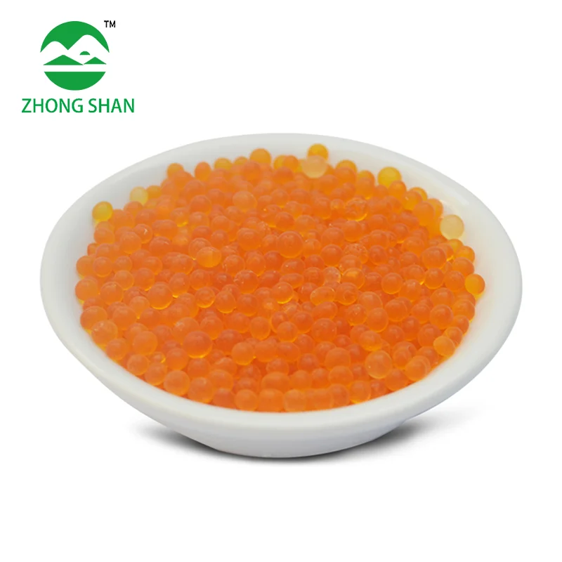 Silica Gel Desiccants 1-3mm Orange Silica Gel Color Change Indicating Silica Gel Beads For Desiccant