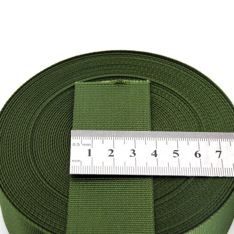 Manufacturer Custom High Strength Recycled Heavy Duty Nylon 66  Professional Mil-W-17337 Webbing