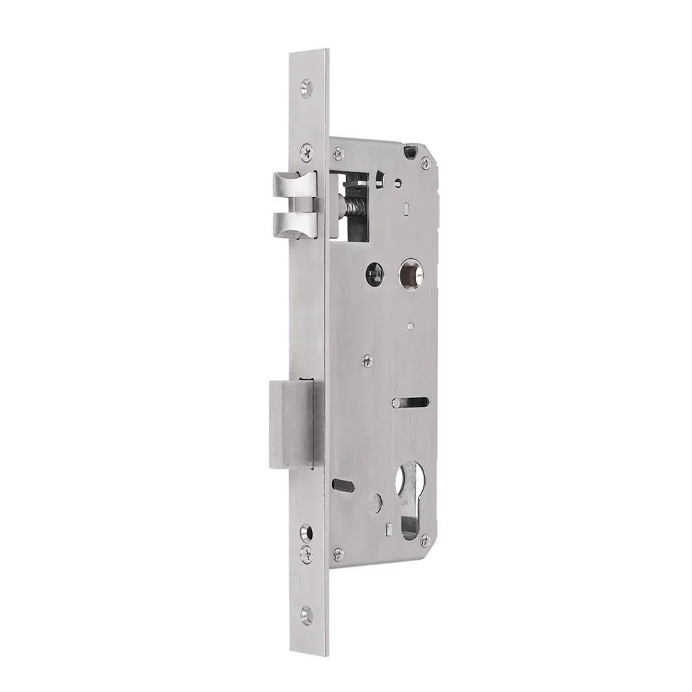 50 mm euro lock body stainless steel mortise lock smart electronic euro lock body