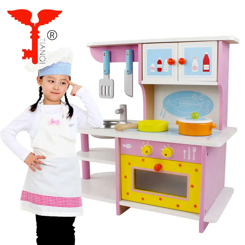 New Products Kid Wooden Kitchen Set toy Wood Kitchen Kid