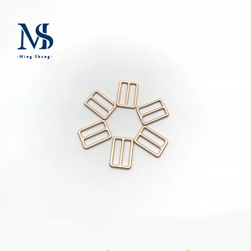 Underwear Accessory Zinc Alloy Plastic Strap Hardware Colored Metal Ring Bra Ring Slider