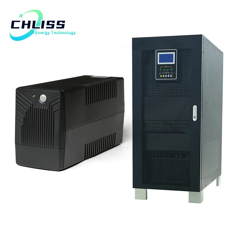 Chliss Online Ups1000Va 1Kva 1Kw Uninterruptible Power Supply External Battery Host Ups Power Supply