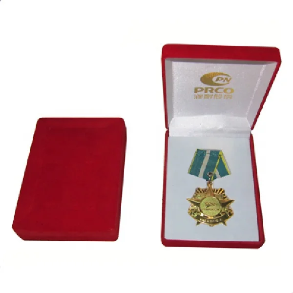 Лидер продаж, пластиковая бархатная коробка для медалей ручной работы для военных медалей, Подарочные блистерные изделия со штамповкой для упаковки