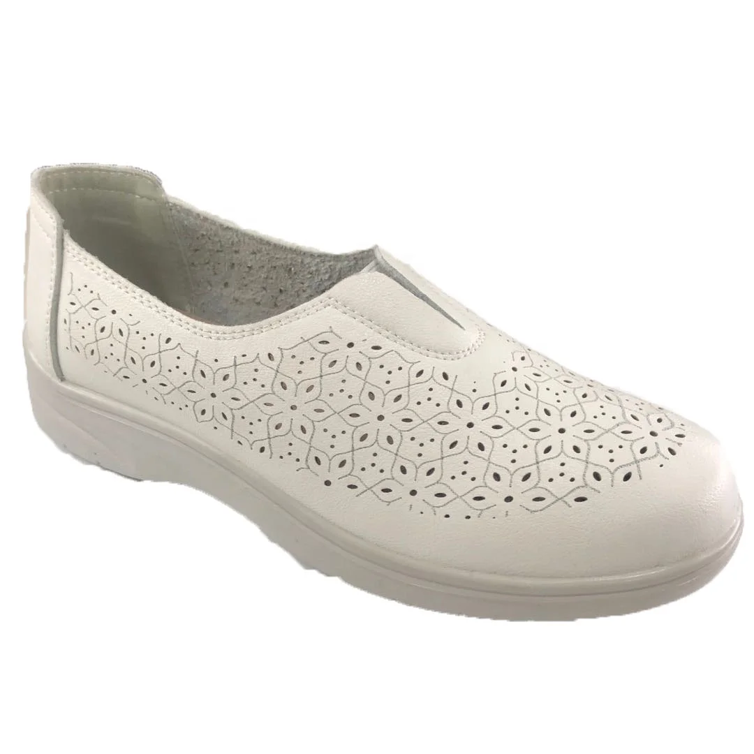 
Laser perforated ladies PU leather casual comfortable flat shoes,female shoes 2021 flat 