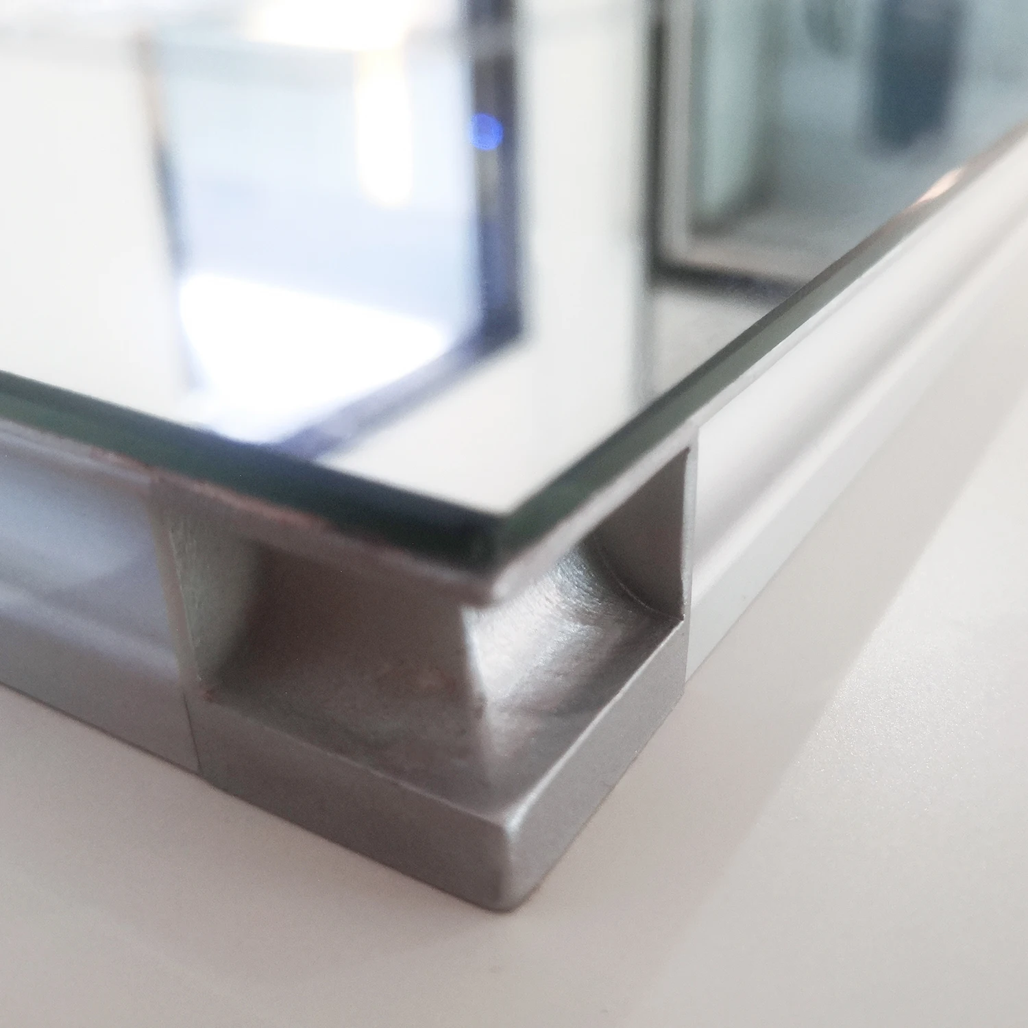 modern double side bathroom cabinet led smart bathroom mirror door with touch switch for bathroom mirror