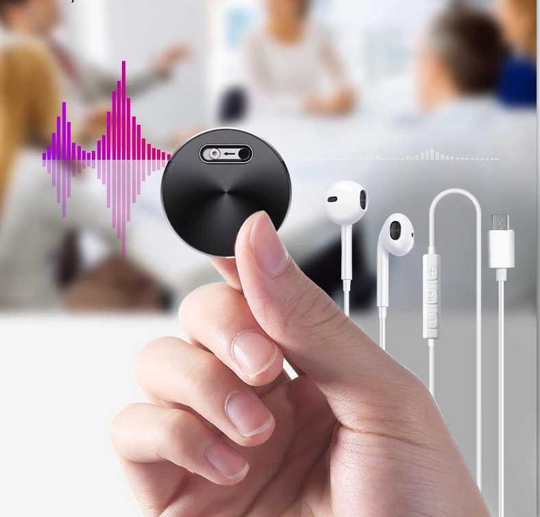 Диктофон Q37 с голосовой активацией и воспроизведением, устройство для звукозаписи для лекций и встреч, диктофон