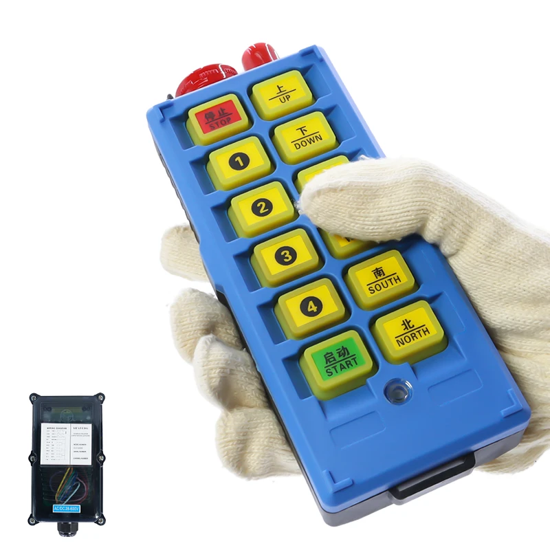 Q800D Wholesale oil-proof and anti-corrosion parking lift bridge crane universal remote control