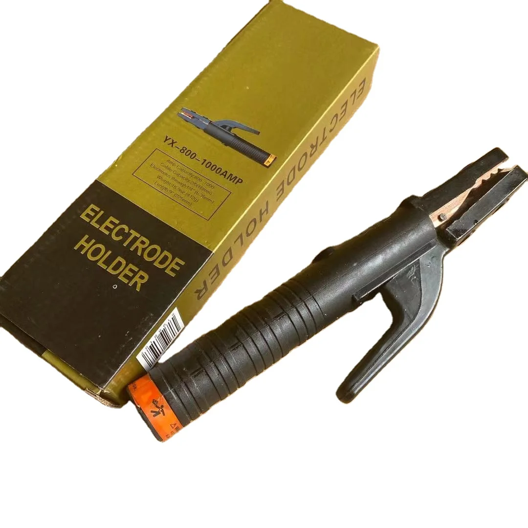 
American Type Welding Rod Electrode Holder 300A 600A 800A arc welding holders with Forging brass for welding machine parts 