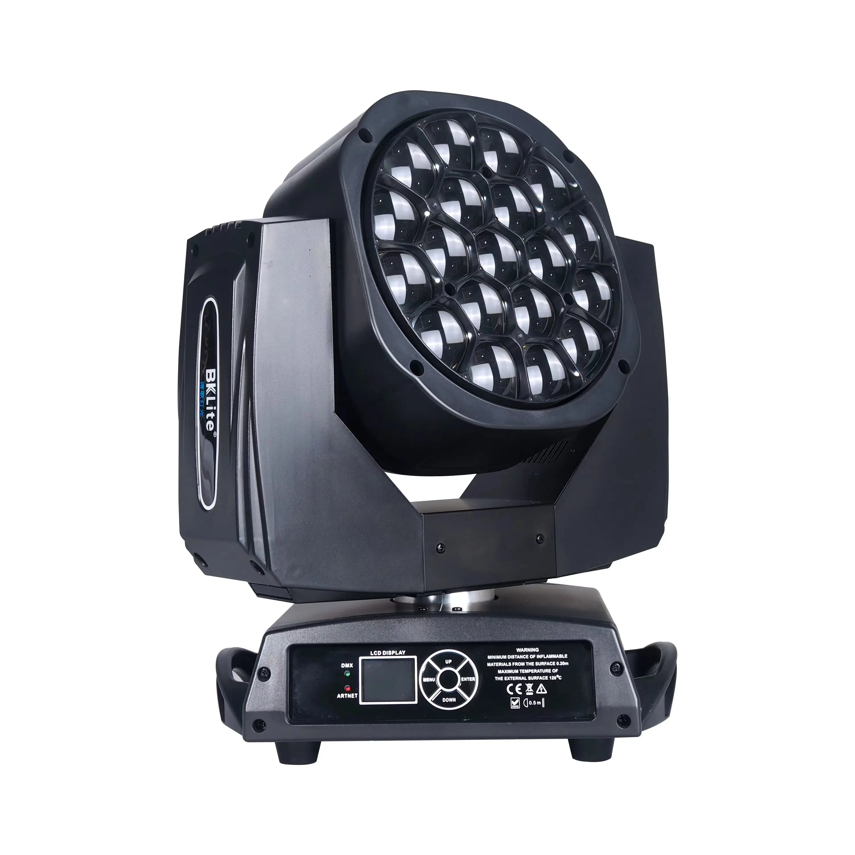 Led Stage Light System Zoom Wash Moving Head Bee Eye 19X15W Light K10 Rgbw