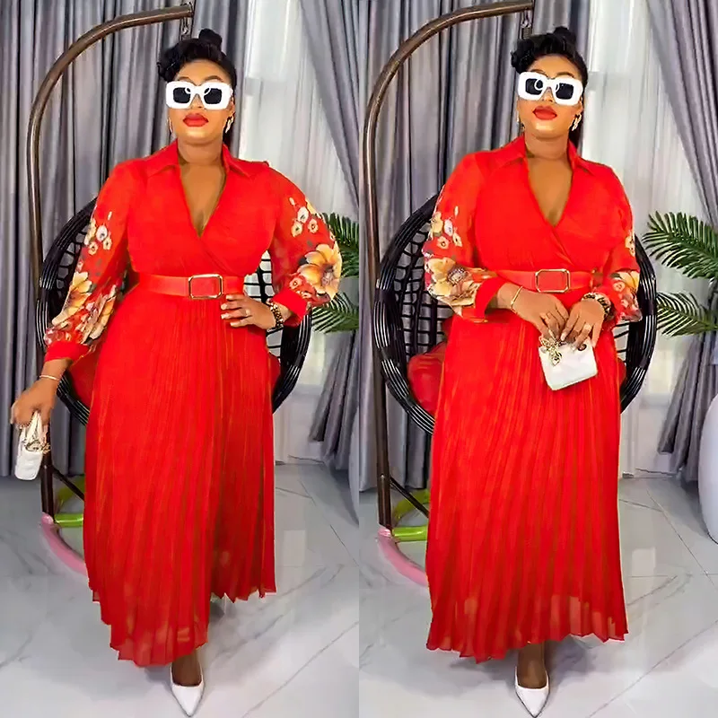 Plus size evening dresses 2024 Lace embellished fishtail dress African ball gowns for women evening beading dresses