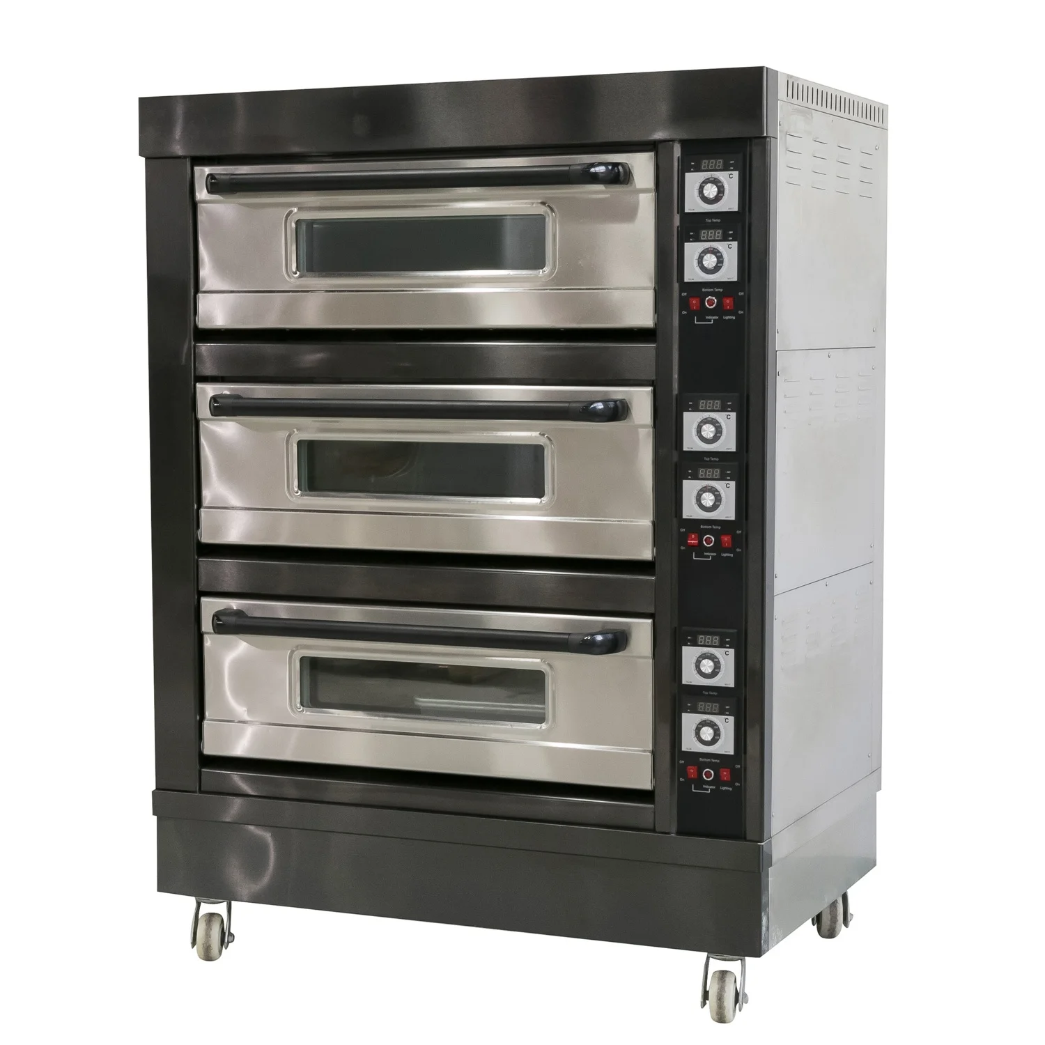 Low price commercial supplies baking device products equipment big bakery rotary oven for sale in dubai