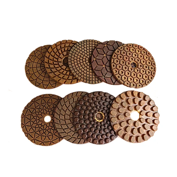 Good Gloss 150mm Metal Wet Polishing Pad for Glass and Artificial Stone