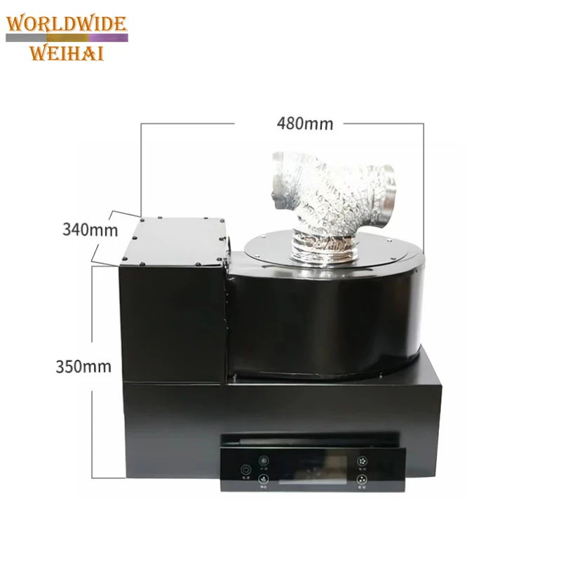 smokeless indoor barbeque table top electric grill/smokeless hot pot restaurant dining table/smokeless barbecue table