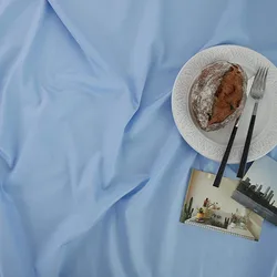 Простая полиэтиленовая хлопчатобумажная ткань, полиэтиленовый хлопчатобумажный материал для платья