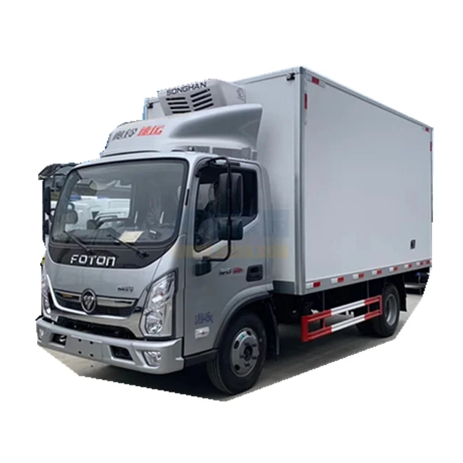 РЕФРИЖЕРАТОРНЫЙ грузовик с двигателем Cummins ISF4.5S5185, 150-лошадиных сил, 10 тонн foton