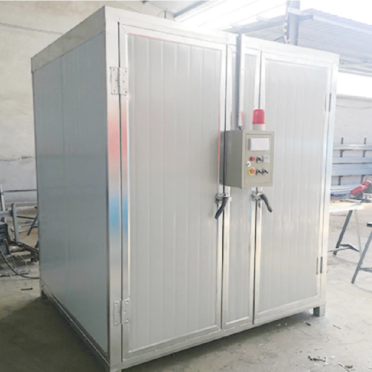 Customized Electrostatic Powder Coating Painting Machine Curing Oven For Aluminum Profiles