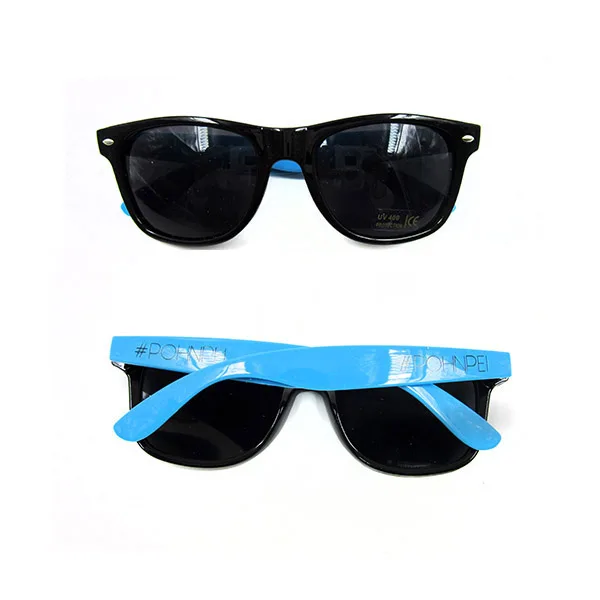 Promotional unisex uv400 polarized retro black vintage Sunglasses