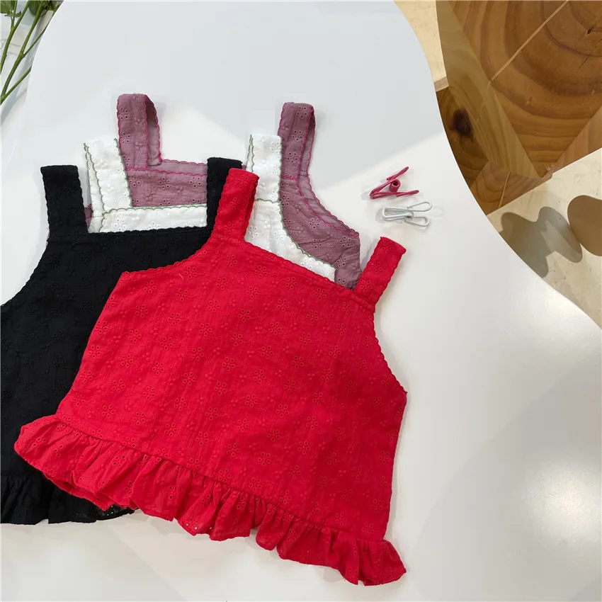 Оптовая продажа, модные топы 2021 года для девочек, жаккардовые кружевные топы и рубашки с коротким рукавом