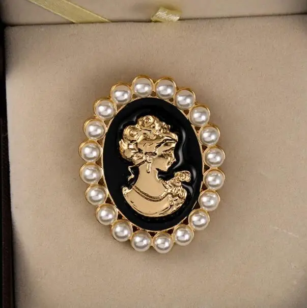 pearl brooch