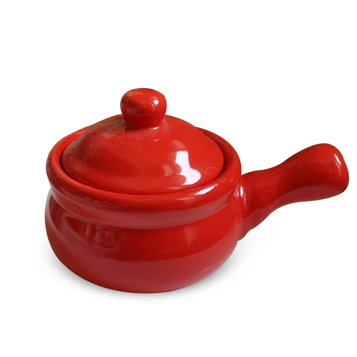 Ceramic Soup Tureen Stoneware hot sale Soup Bowl with Handle Ceramic Casserole with handle