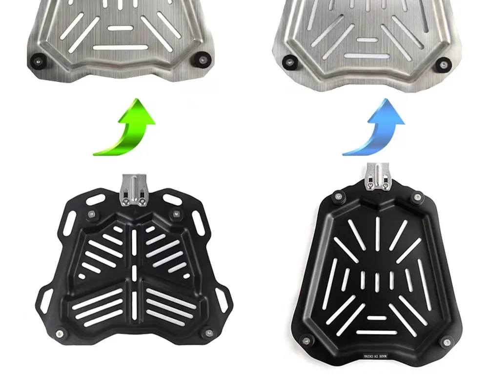 Universal motorcycle 38L aluminum alloy side box, anti drop and collision trunk, essential for travel