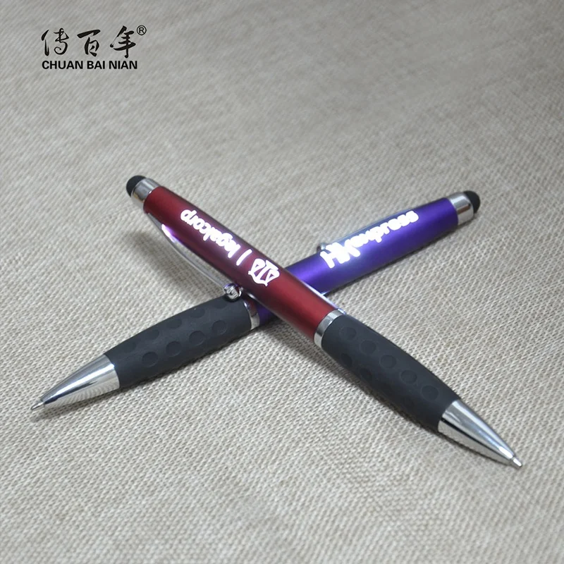 Super Quality Multifunction LED Light Up Stylus Tip Pen for Smart Phone
