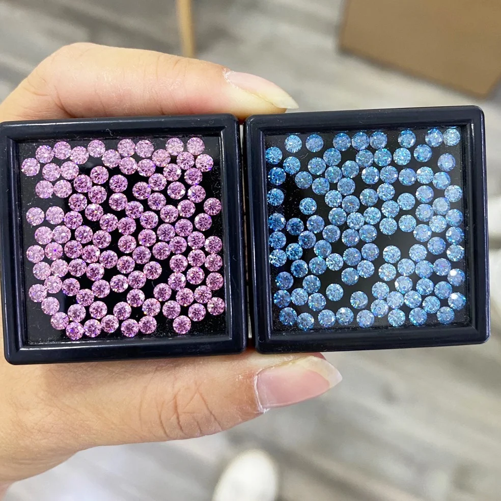 Past Diamond Tester 0.7mm Melee Moissanite DEF color VVS1 clarity melee diamond price per carat